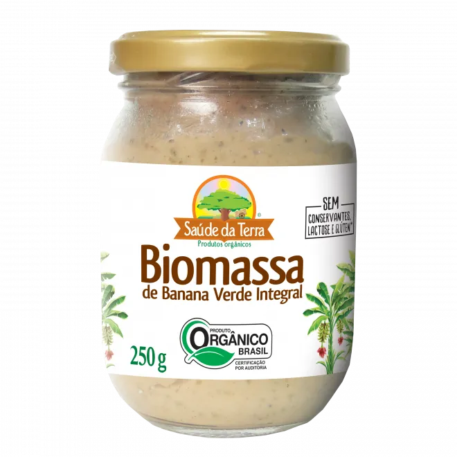 Biomassa de Banana Verde Integral Orgânica 250G DaColonia