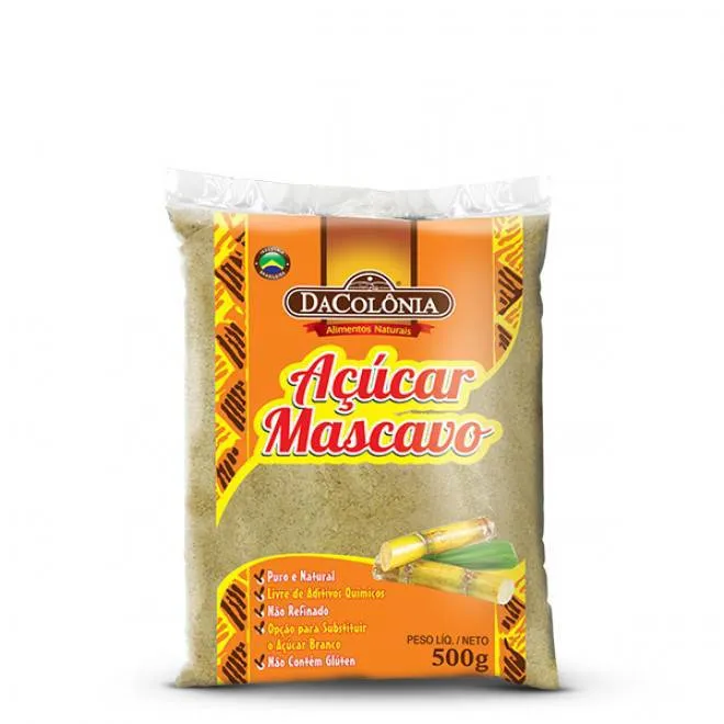 Açúcar Mascavo 500g DaColonia