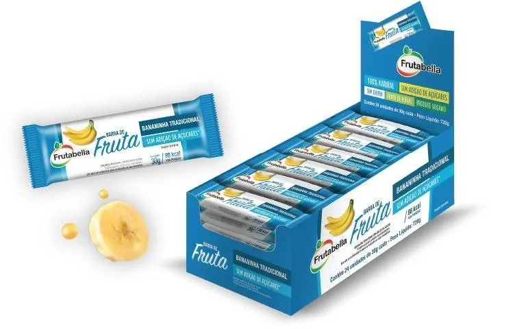 BANANADA ZERO AÇÚCAR 12X30G Frutabella