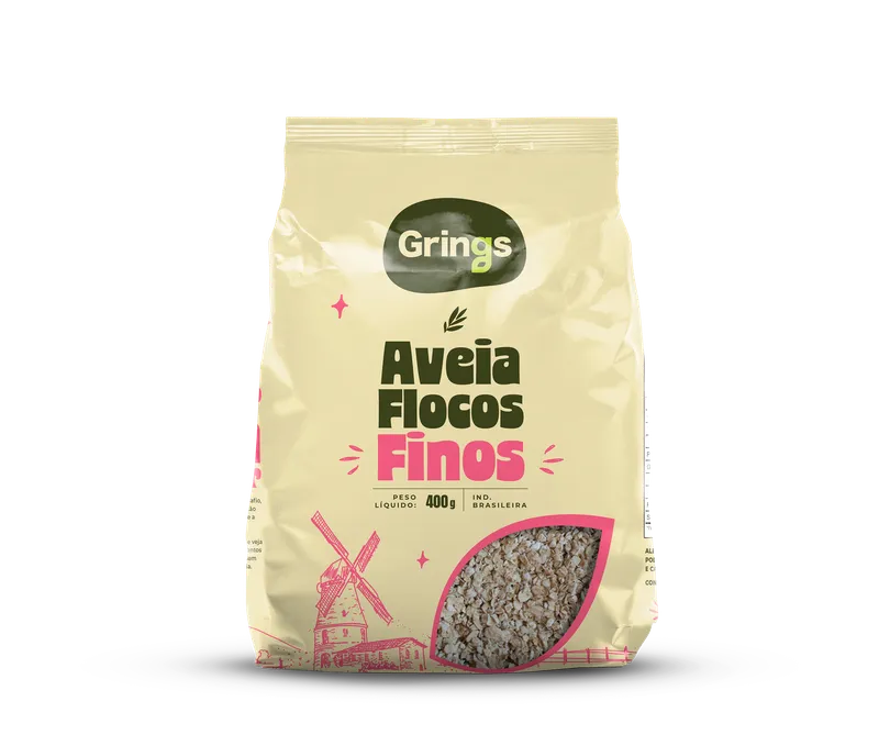 AVEIA EM FLOCOS FINOS 400G Grings