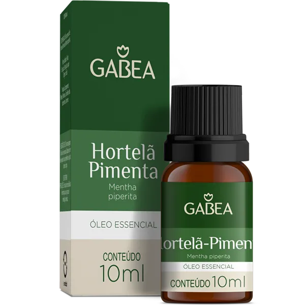 Óleo Essencial Hortelã Pimenta (Mentha Piperita) 100% Puro 10ml Gabea - Grupo Duom