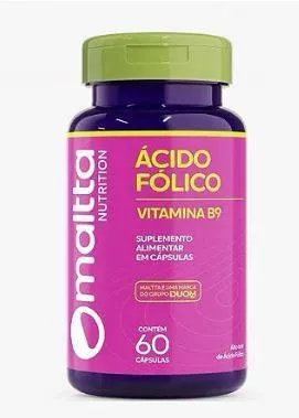 ÁCIDO FÓLICO (B9) 60 CAPSULAS DUOM