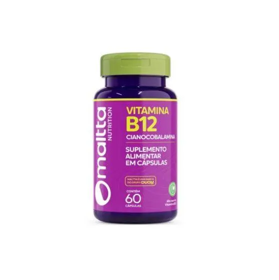 Vitamina B12 60 caps 1 ao dia Duom