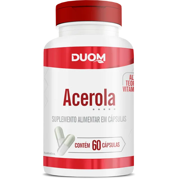 Acerola Alto Teor de Vitamina C 60caps Duom