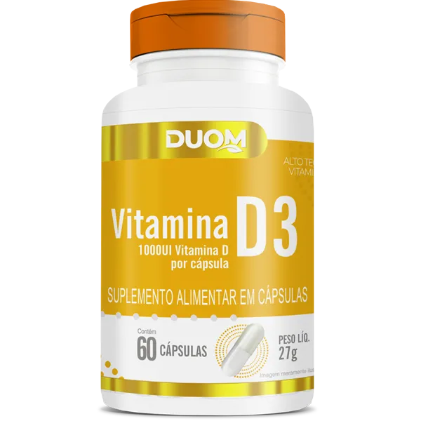 VITAMINA D3 1 ao dia 60caps 450mg