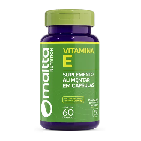 Vitamina E (1 ao dia) 250mg 60caps Duom