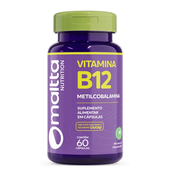 Metilcobalamina Vitamina B12 60caps Maltta (DUOM)