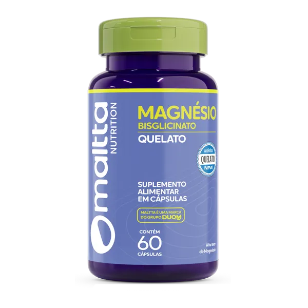 MAGNÉSIO QUELATO 60 caps DUOM