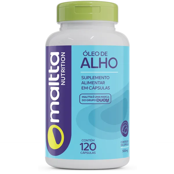 Óleo de Alho 500mg 120caps Maltta (DUOM)