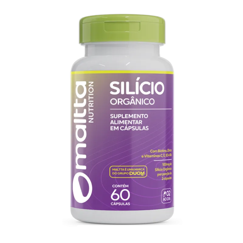 SILÍCIO ORGÂNICO 60 caps Duom