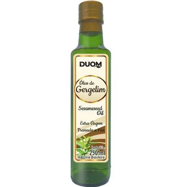 Oleo de Gergelim Prensado a Frio 250ml Duom