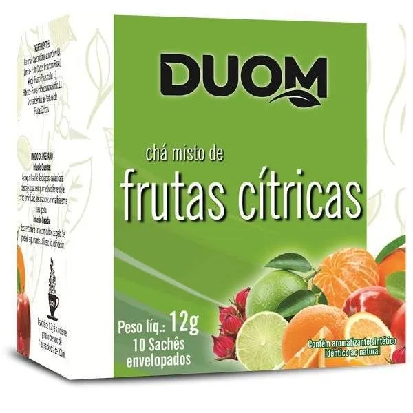 CHÁ FRUTAS CITRICAS DUOM