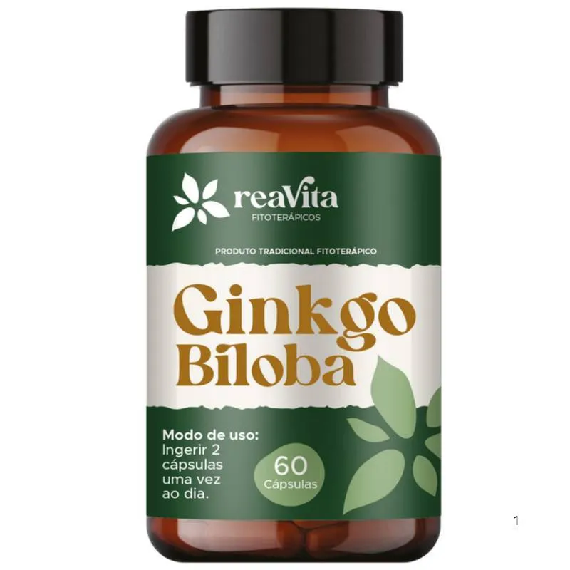Ginkgo Biloba 60caps REATIVA