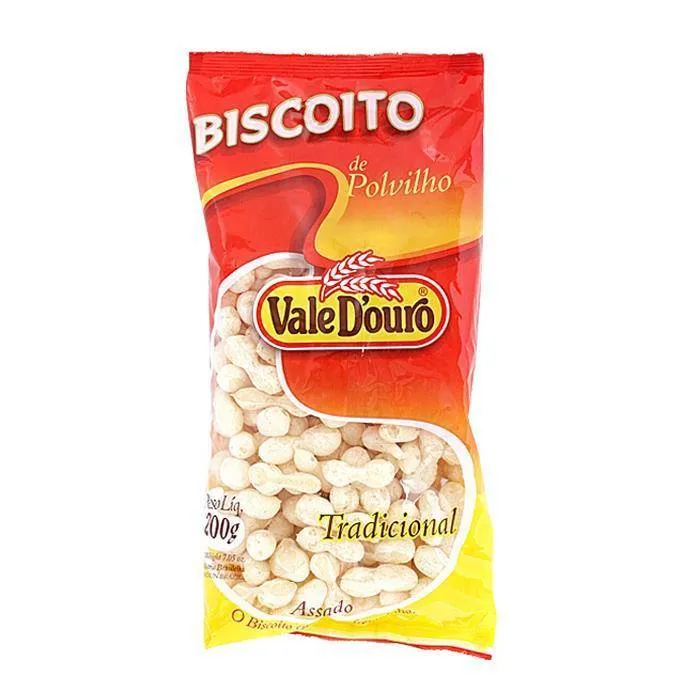 Biscoito de Polvilho Tradicional Sem Glúten 100g ValeD'ouro