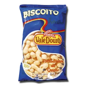 Biscoito de Polvilho Torradinha de Queijo Sem Glúten 100g ValeD'ouro
