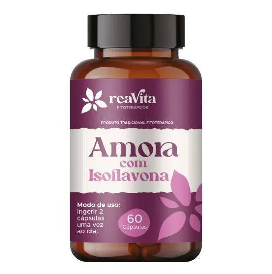 Amora com Isoflavona 60caps Reavita