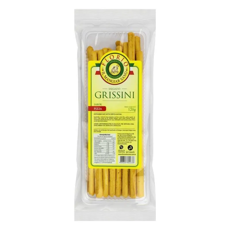 Palito Grissini Pizza 120g Florio