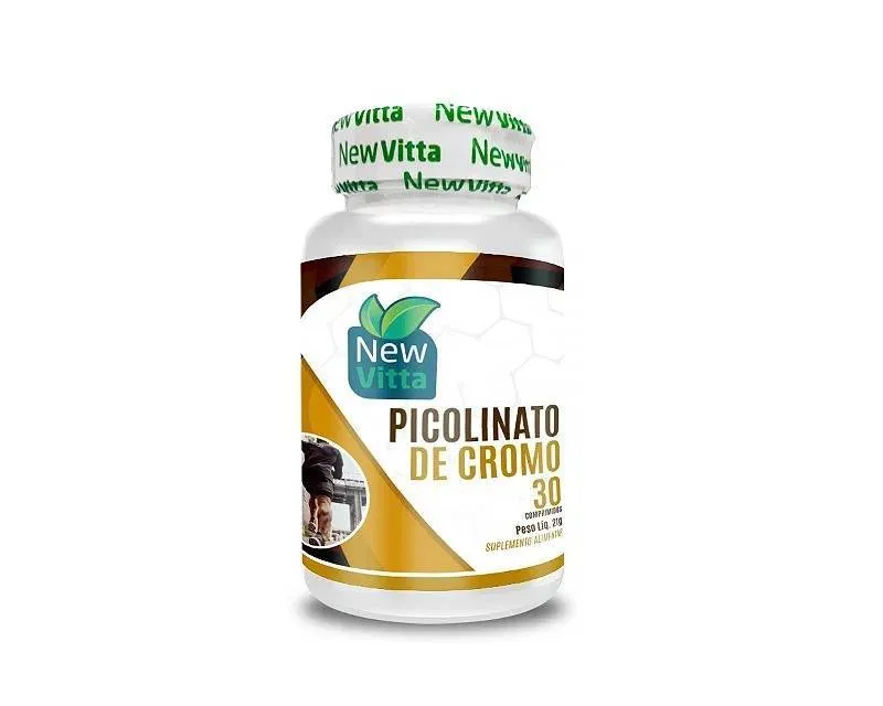PICOLINATO DE CROMO 30 comp NEW VITTA