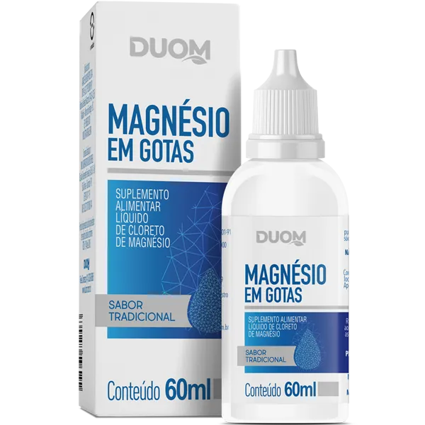 Magnésio em Gotas Natural 60ml Duom