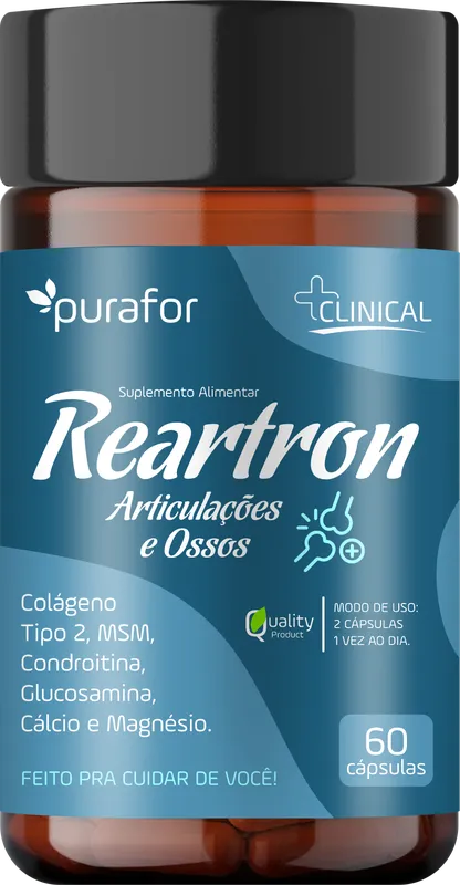 Purafor Reartron Articulações e Ossos 60Caps Purafor
