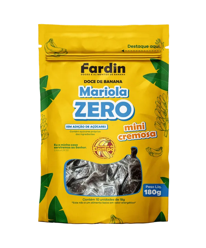 MARIOLA ZERO TRADICIONAL STAND UP POUCH 180G FARDIN