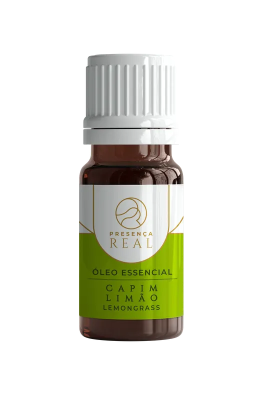 Óleo Essencial 100% Puro de Capim Limão 10ml Presença Real