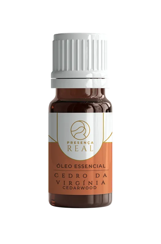 Óleo Essencial 100% Puro de Cedro da Virgínia 10ml Presença Real