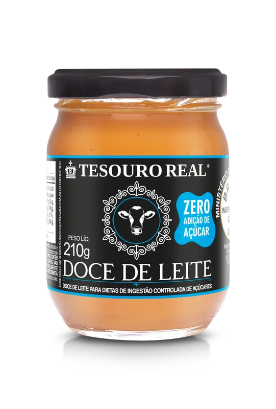 Doce de Leite Zero Açúcar 210g Tesouro Real Amore
