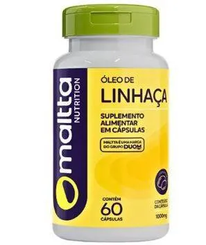 Oleo de Linhaça 1000mg 60caps Duom