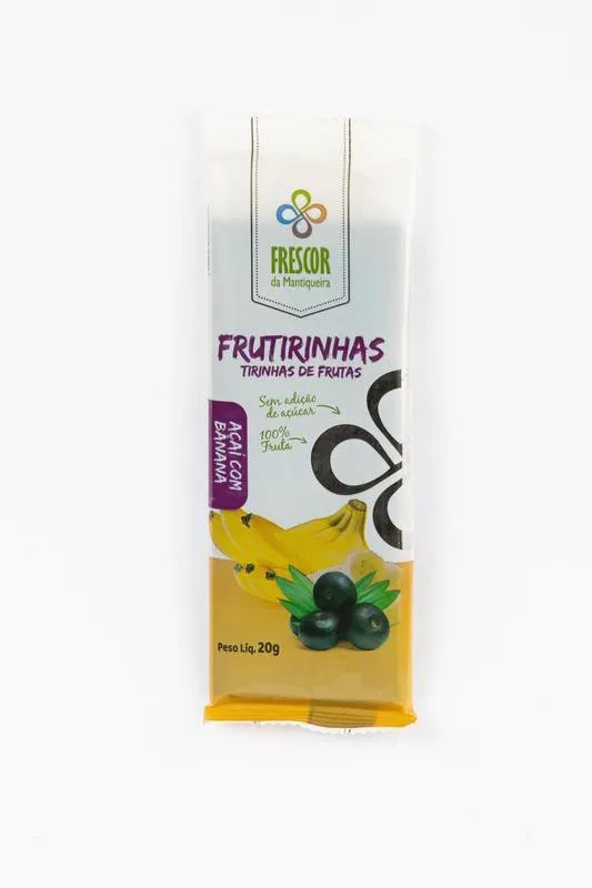 Frutirinha Açaí com Banana 20g Frescor da Mantiqueira