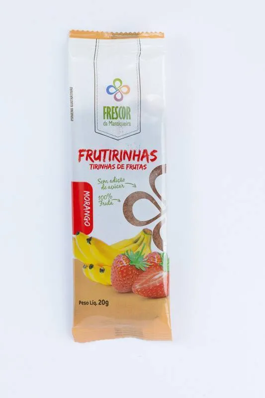 Frutirinha Banana c/ Morango 20g Frescor da Mantiqueira