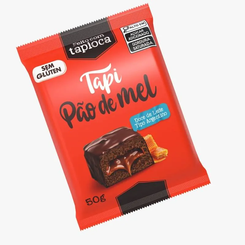 Tapi Pão de Mel Sem Glúten 50g TapiFoods