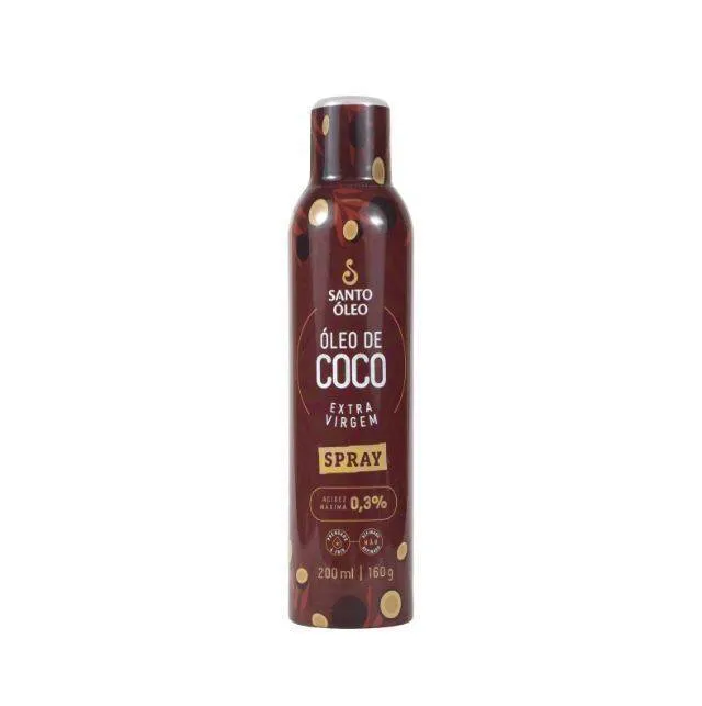 Óleo de Coco Extra virgem Spray 200ml Santo Óleo