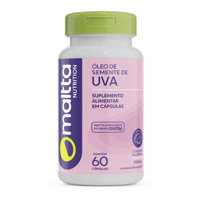 Oleo Semente de Uva 1000mg 60cps MALTTA