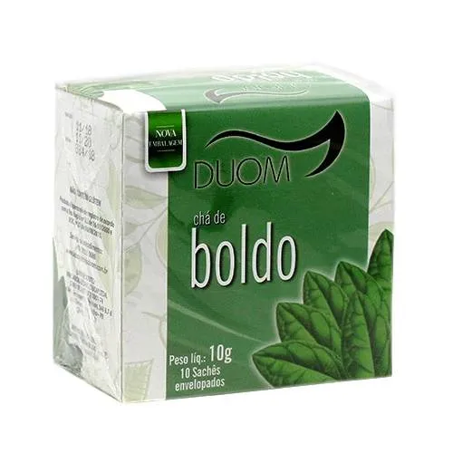 Chá de Boldo 10 sachês Duom