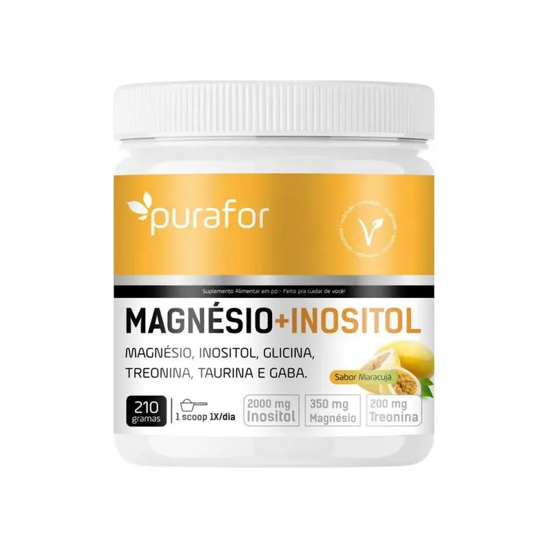 Magnésio + Inositol Taurina DIA 210g Purafor