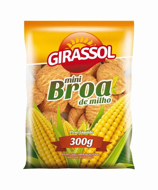 Mini Broa de Milho 300g Girassol