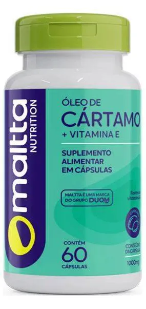 Óleo de Cártamo + Vitamina E 60cap