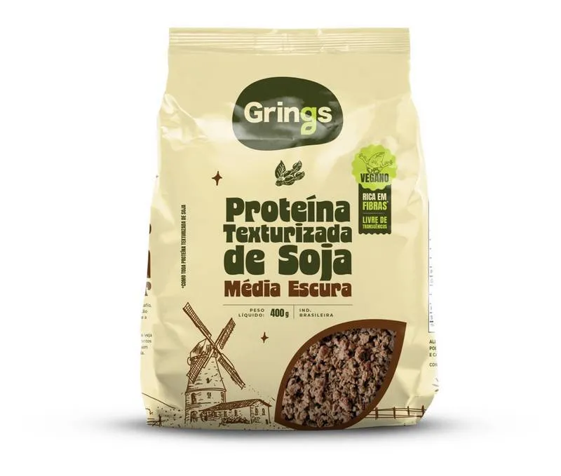 Proteina de Soja Media Escura 400g