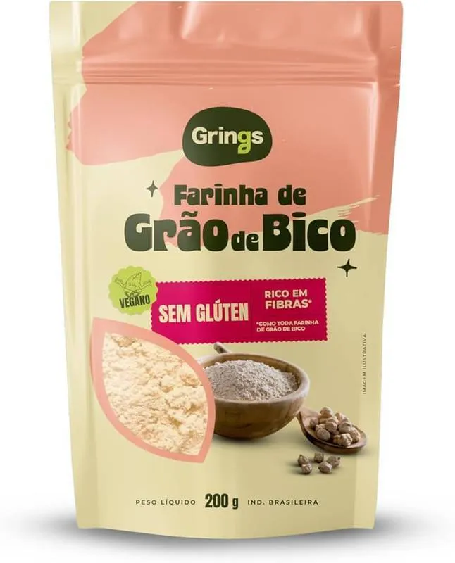 Farinha de Grão de Bico 200G Grings