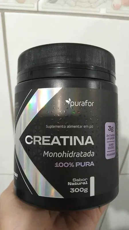 Creatina Monohidratada 100% Pura 300g