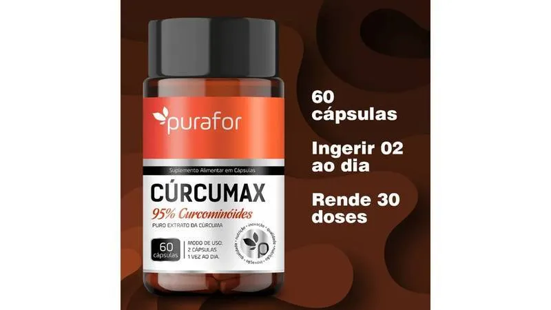 CÚRCUMAX PURAFOR 95% Curcominóides